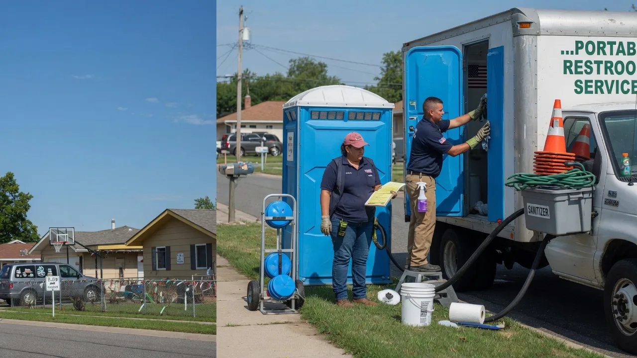 Porta Potty Rental in Ozark, IL near me
